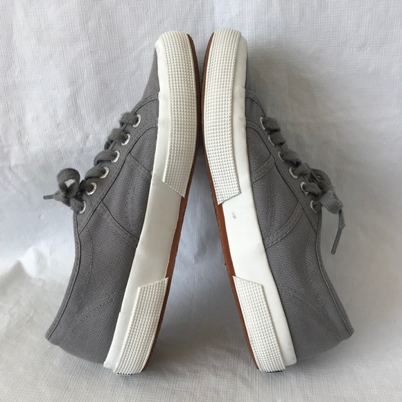 Superga Gray Canvas Sneakers - Picture 6 of 13